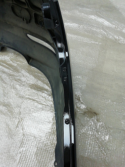 AA004114; Бампер задний; под паркт. (51127033707) для BMW 5 серия V Sedan (Е60) (2002-2007)/БУ; Оригинал; Р0, Хорошее; (668) Черный