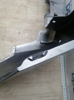 AA045786; Бампер задний; под паркт. (52159-60500) для Toyota Land Cruiser Prado/БУ; Оригинал; Р1, Мелкий дефект; 