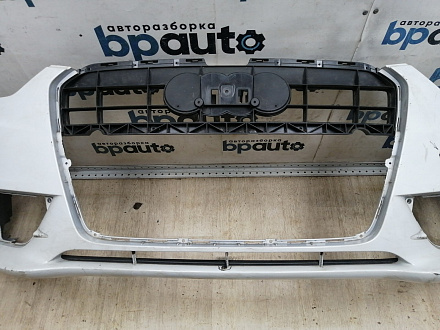 AA045619; Бампер передний; под паркт.; под омыват. (8T0 807 437 AD) для Audi A5/БУ; Оригинал; Р1, Мелкий дефект; 