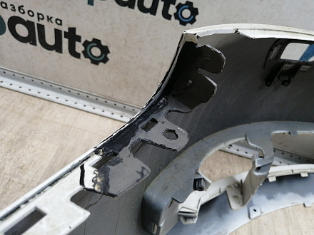 BA000156; Бампер передний; без паркт.; под омыват. (8P0 807 437 H) для Audi A3 8P/БУ; Оригинал; Р1, Мелкий дефект; 