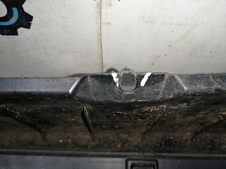 AA045513; Бампер задний; под паркт. (86611-1C310) для Hyundai Getz рест. (2005-2011)/БУ; Оригинал; Р1, Мелкий дефект; 