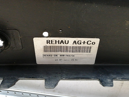 AA045429; Бампер передний; под паркт.; под омыват. (A2048851425) для Mercedes-Benz GLK-klasse I (X204) (2008-2012)/БУ; Оригинал; Р1, Мелкий дефект; 