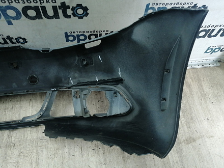 AA044499; Бампер передний; под паркт.; под омыват. (5С6807221B) для Volkswagen Jetta VI (2010- 2014)/БУ; Оригинал; Р1, Мелкий дефект; 