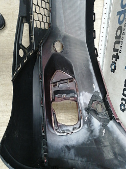 BA000190; Бампер передний, Track-Field; без паркт.; под омыват. (5N0807221T) для Volkswagen Tiguan I рест. (2011- 2016)/БУ; Оригинал; Р1, Мелкий дефект; 