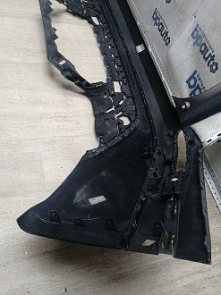 AA046013; Бампер задний; под паркт. (J8A2-17A958-AB) для Land Rover Range Rover Velar L560 (2017 - 2023)/БУ; Оригинал; Р1, Мелкий дефект; 