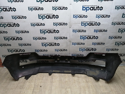 AA045328; Бампер передний; под паркт.; под омыват. (52119-60M50) для Toyota Land Cruiser 200 рест.2 (2015 - 2021)/БУ; Оригинал; Р1, Мелкий дефект; 