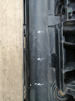 AA042502; Бампер задний; под паркт. (4F0 807 511 D) для Audi A6 II (C6) Allroad (2006-2012)/БУ; Оригинал; Р1, Мелкий дефект; 