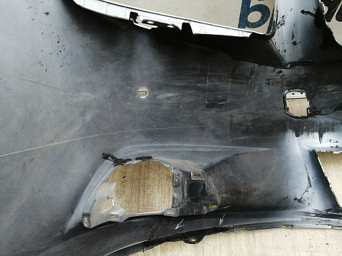 Фотография детали AA044825; Бампер передний; под паркт.; под омыват. (52119-0F090) для Toyota Verso I (2009- 2012)/БУ; Оригинал; Р2, Удовлетворительное; . Фото номер 28