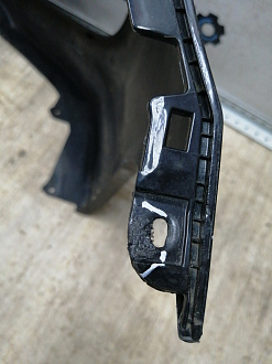 BA000146; Бампер передний; без паркт.; без омыват. (86511-1R000) для Hyundai/БУ; Оригинал; Р1, Мелкий дефект; 