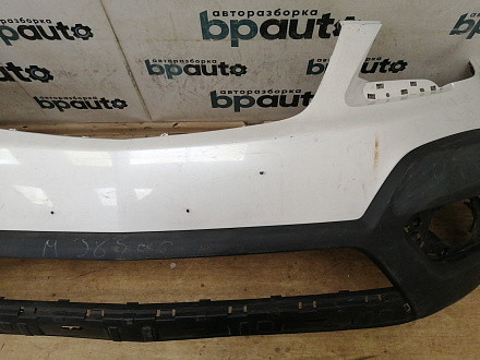 AA041648; Бампер передний; без паркт.; без омыват. (95122388) для Opel Mokka (2012 - 2015)/БУ; Оригинал; Р1, Мелкий дефект; 