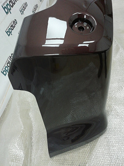 AA010295; Бампер задний; без паркт. (85022-EB300) для Nissan Pathfinder III (2004-2010)/БУ; Оригинал; Р0, Хорошее; NAF, Бордовый