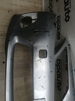 AA045988; Бампер передний; без паркт.; под омыват. (52119-12C70) для Toyota Corolla 150 рест. (2010-2013)/БУ; Оригинал; Р2, Удовлетворительное; 