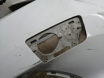 AA044723; Бампер передний; без паркт.; без омыват. (13247273) для Opel Zafira B рест. (2008 - 2014)/БУ; Оригинал; Р1, Мелкий дефект; 