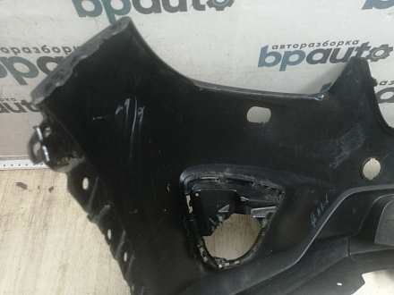 AA045759; Бампер передний; без паркт.; под омыват. (KD45-50031) для Mazda CX-5/БУ; Оригинал; Р1, Мелкий дефект; 