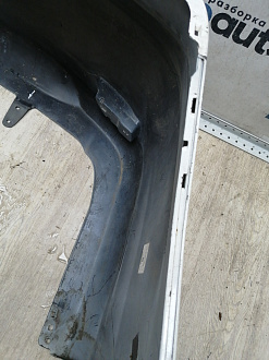 AA044345; Бампер задний; без паркт. (52159-12B30) для Toyota Corolla 150 рест. (2010-2013)/БУ; Оригинал; Р1, Мелкий дефект; 