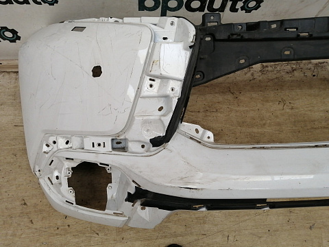 Фотография детали AA038183; Бампер передний; под паркт.; под омыват. (6400H059) для Mitsubishi Pajero Sport III (2015-2020)/БУ; Оригинал; Р2, Удовлетворительное; . Фото номер 5
