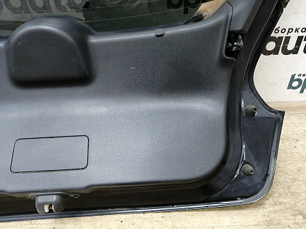 AA022350; Крышка багажника (K0100-1KAAD) для Nissan Juke/БУ; Оригинал; Р1, Мелкий дефект; B20, Темно-синий перламутр