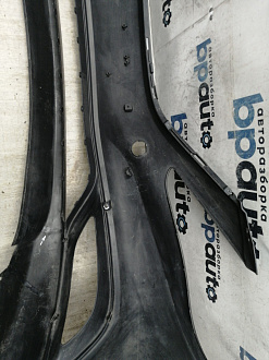 BA000149; Бампер передний; без паркт.; без омыват. (86511-3S000) для Hyundai Sonata VI (YF) (2010-2014)/БУ; Оригинал; Р1, Мелкий дефект; 