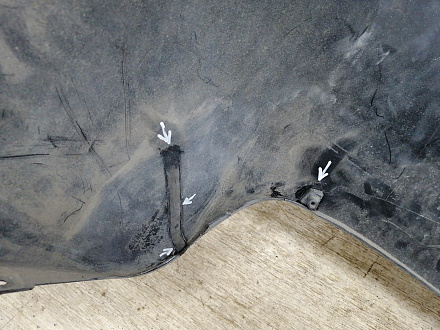 AA023248; Бампер задний; под паркт. (86611-C5000) для Kia Sorento III Prime (2014- 2017)/БУ; Оригинал; Р2, Удовлетворительное; 