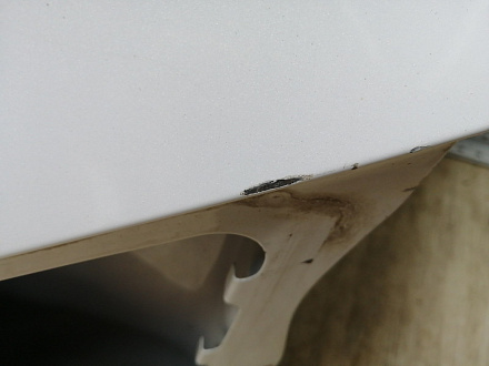 AA045283; Крышка багажника (BBY1-6202X) для Mazda 3 BL/БУ; Оригинал; Р0, Хорошее; (34K) Белый перламутр