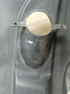 BA000188; Бампер передний; без паркт.; под омыват. (52119-05190) для Toyota Avensis/БУ; Оригинал; Р1, Мелкий дефект; 