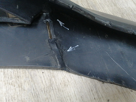 AA045639; Бампер передний, S-line; под паркт.; под омыват. (4G8 807 437 F) для Audi A7 I Sportback (2010-2014)/БУ; Оригинал; Р1, Мелкий дефект; 