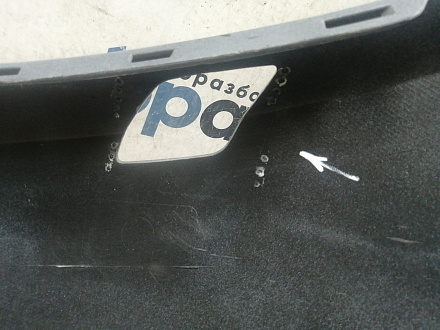 AA045979; Бампер передний; без паркт.; под омыват. (5K0807221) для Volkswagen Golf/БУ; Оригинал; Р1, Мелкий дефект; 