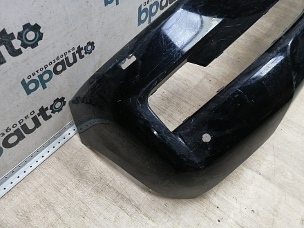 AA045327; Бампер передний; под паркт.; под омыват. (52119-60M50) для Toyota Land Cruiser 200 рест.2 (2015 - 2021)/БУ; Оригинал; Р1, Мелкий дефект; 