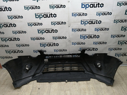 AA045326; Бампер передний; без паркт.; под омыват. (62022-3UB0H) для Nissan X-Trail II (T31) рест. (2011-2015)/БУ; Оригинал; Р1, Мелкий дефект; 