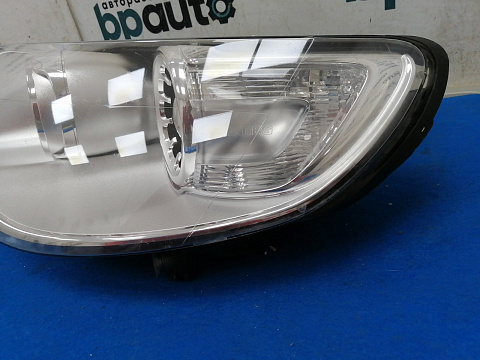 Фотография детали AA025002; Фара галоген левая (7L6941031) для Volkswagen Touareg I рест. (2007- 2010)/БУ; Оригинал; Р0, Хорошее; . Фото номер 2