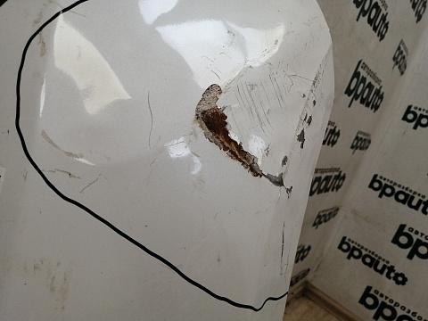 Фотография детали AA042088; Крыло переднее правое (66321-D4000) для Kia Optima/БУ; Оригинал; Р2, Удовлетворительное; . Фото номер 5