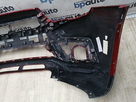 AA045833; Бампер передний; без паркт.; без омыват. (6400J025ZZ) для Mitsubishi ASX I рест.2 (2016- 2019)/БУ; Оригинал; Р1, Мелкий дефект; 