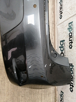 AA034446; Бампер задний; под паркт. (BHE8-50221) для Mazda 3 II (BL) рест. HB (2011-2013)/БУ; Оригинал; Р0, Хорошее; 