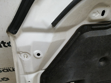 AA045289; Капот (KDY35231XA) для Mazda CX-5/БУ; Оригинал; Р1, Мелкий дефект; (34K) Белый перламутр