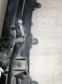 BA000120; Бампер передний; под паркт.; под омыват. (52119-06C40) для Toyota Camry/БУ; Оригинал; Р1, Мелкий дефект; 