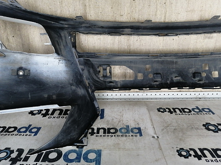 BA000272; Бампер передний; под паркт.; под омыват. (52119-50E80) для Lexus LS IV рест. 2 (2012- 2017)/БУ; Оригинал; Р1, Мелкий дефект; 