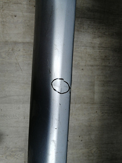 AA045304; Бампер передний; без паркт.; без омыват. (9676285080A) для Citroen C4 II HB (2011-2016)/БУ; Оригинал; Р2, Удовлетворительное; 