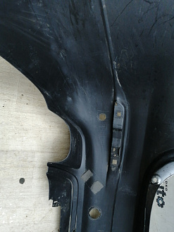 BA000212; Бампер задний; под паркт. (TK2150221) для Mazda CX-9 I рест. (2012-2016)/БУ; Оригинал; Р1, Мелкий дефект; 