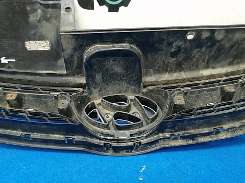 Фотография детали AA028822; Решетка радиатора (86351-3X000) для Hyundai Elantra V (MD) (2010-2013)/БУ; Оригинал; Р1, Мелкий дефект; . Фото номер 11