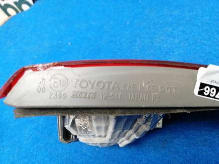 AA026766; Фонарь в крышку багажника правый (81581-12110) для Toyota Corolla 150 (2006-2009)/БУ; Оригинал; Р1, Мелкий дефект; 