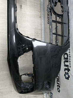 BA000172; Бампер передний; под паркт.; под омыват. (4G0 807 437) для Audi A6 C7/БУ; Оригинал; Р1, Мелкий дефект; 