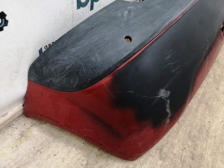 AA040262; Бампер задний; под паркт. (86611-1C310) для Hyundai Getz рест. (2005-2011)/БУ; Оригинал; Р1, Мелкий дефект; 