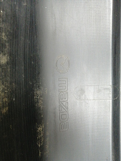 BA000213; Бампер задний; без паркт. (TD1150221) для Mazda CX-9 I (2006-2012)/БУ; Оригинал; Р1, Мелкий дефект; 