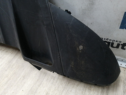 AA045747; Юбка переднего бампера (7P5807061) для Porsche Cayenne II (958) (2010-2014)/БУ; Оригинал; Р1, Мелкий дефект; 