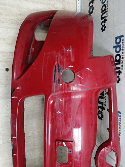 AA045678; Бампер передний; без паркт.; без омыват. (52119-02680) для Toyota Auris I (2007- 2010)/БУ; Оригинал; Р1, Мелкий дефект; 