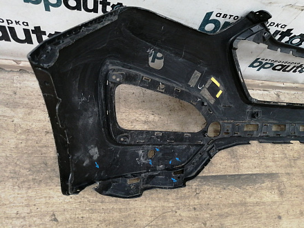 AA037853; Бампер передний; под паркт.; под омыват. (86511-2W000) для Hyundai Santa Fe III (2012 - 2015)/БУ; Оригинал; Р1, Мелкий дефект; 