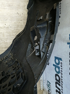 AA044866; Бампер передний; без паркт.; под омыват. (9684345077) для Peugeot 3008 I (2009-2013)/БУ; Оригинал; Р2, Удовлетворительное; 