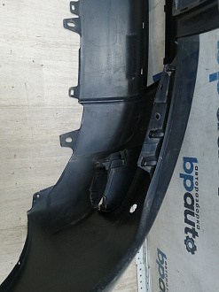 AA046185; Бампер передний; под паркт.; под омыват. (52119-60E01) для Toyota Land Cruiser Prado 150 (2010 — 2013)/БУ; Оригинал; Р1, Мелкий дефект; 