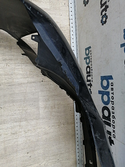 AA044794; Бампер передний; без паркт.; под омыват. (52119-0R180) для Toyota Rav4 40 рест. (2015 — 2019)/БУ; Оригинал; Р1, Мелкий дефект; 