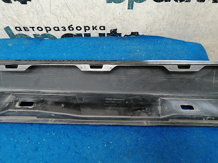 Накладка порога правая Ауди A6 IV C7 Sedan 2011-2014, б/у, фото 9